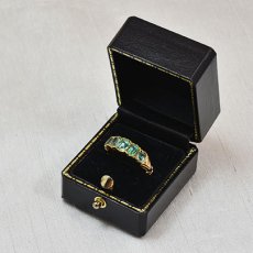 画像7: Sold ゴールド・コンロンビア産エメラルドリング (7)