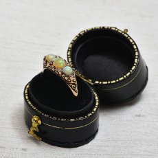 画像7: Sold 9ct.オパールパールリング (7)