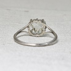 画像4: プラチナ・ダイヤモンドリング　 (4)