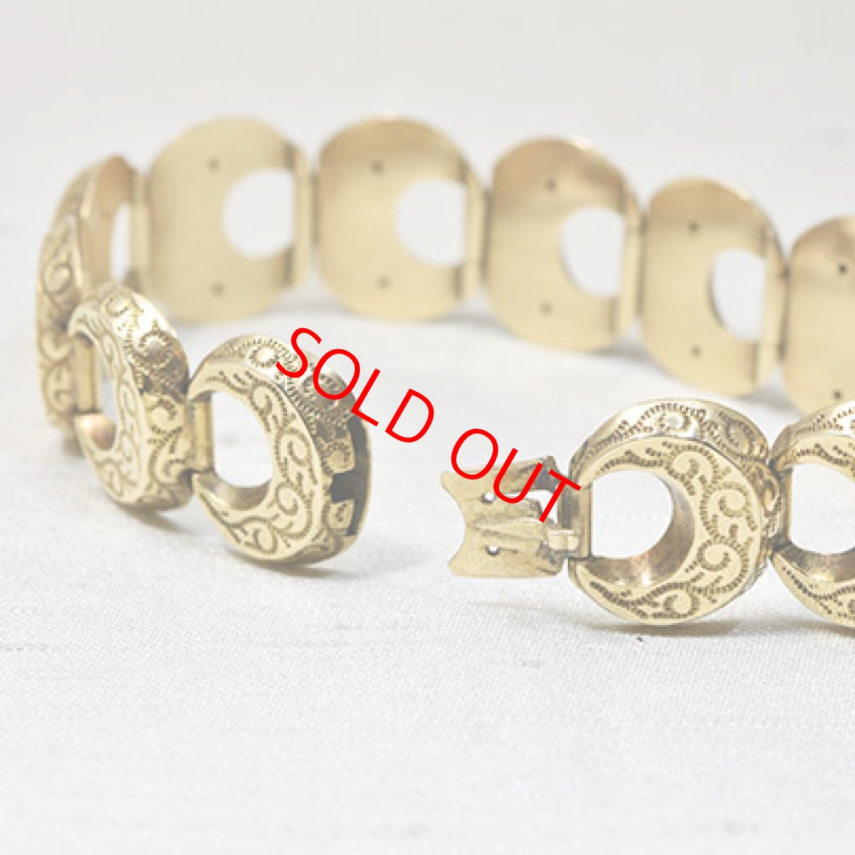 画像3: 14ct.ゴールドブレスレット (3)