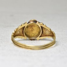 画像4: Sold ゴールド・エメラルド・パールリング (4)