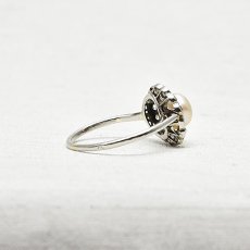 画像5: Pt.ダイヤモンド パールリング (5)