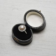 画像7: Pt.ダイヤモンド パールリング (7)