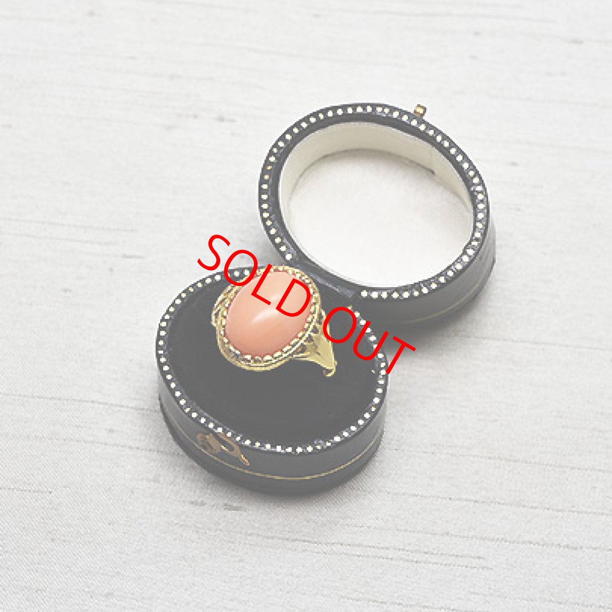 画像6: Sold 18ct,コラルリング (6)