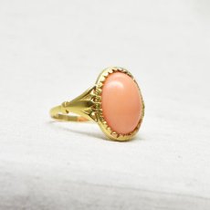 画像4: Sold 18ct,コラルリング (4)