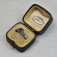 画像10: ゴールド・シルバー・サファイア・ダイヤモンドリング　SOLD (10)