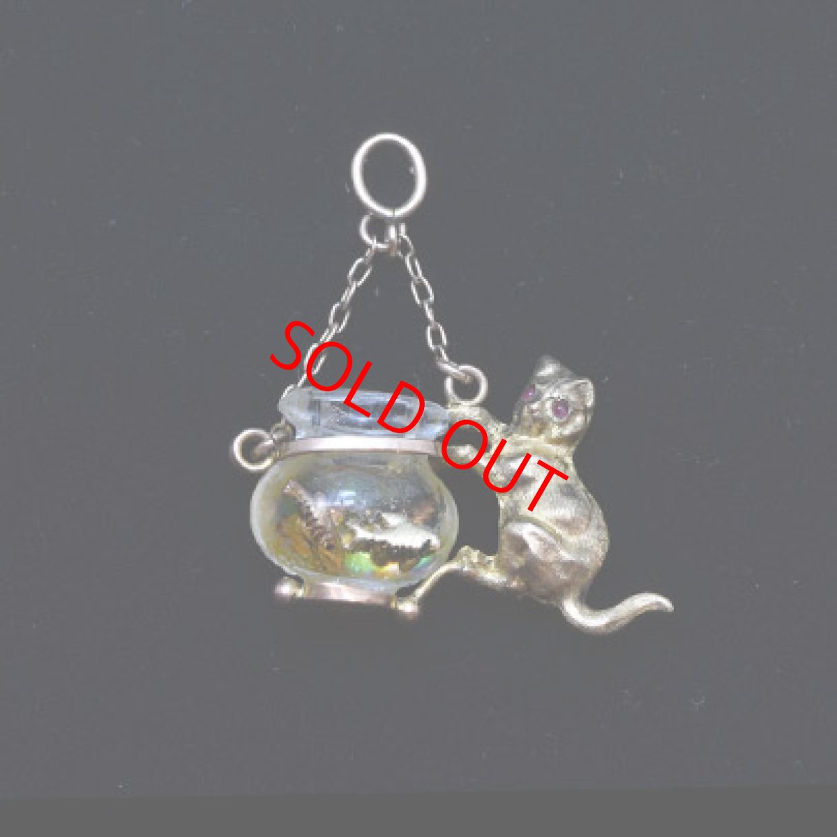 画像7: 9ct,グラスペンダント (7)