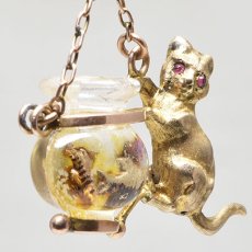 画像5: 9ct,グラスペンダント (5)