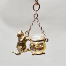 画像3: 9ct,グラスペンダント (3)