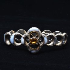 画像6: シルバー・シトリン・アゲート・スコティッシュブレスレット (6)