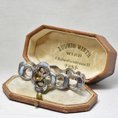 画像7: シルバー・シトリン・アゲート・スコティッシュブレスレット (7)