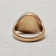 画像3: 14ct,ブラッドストーン・インタリオリング (3)