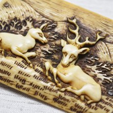 画像4: メタル ホーン ブローチ (4)