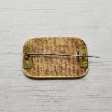 画像2: メタル ホーン ブローチ (2)