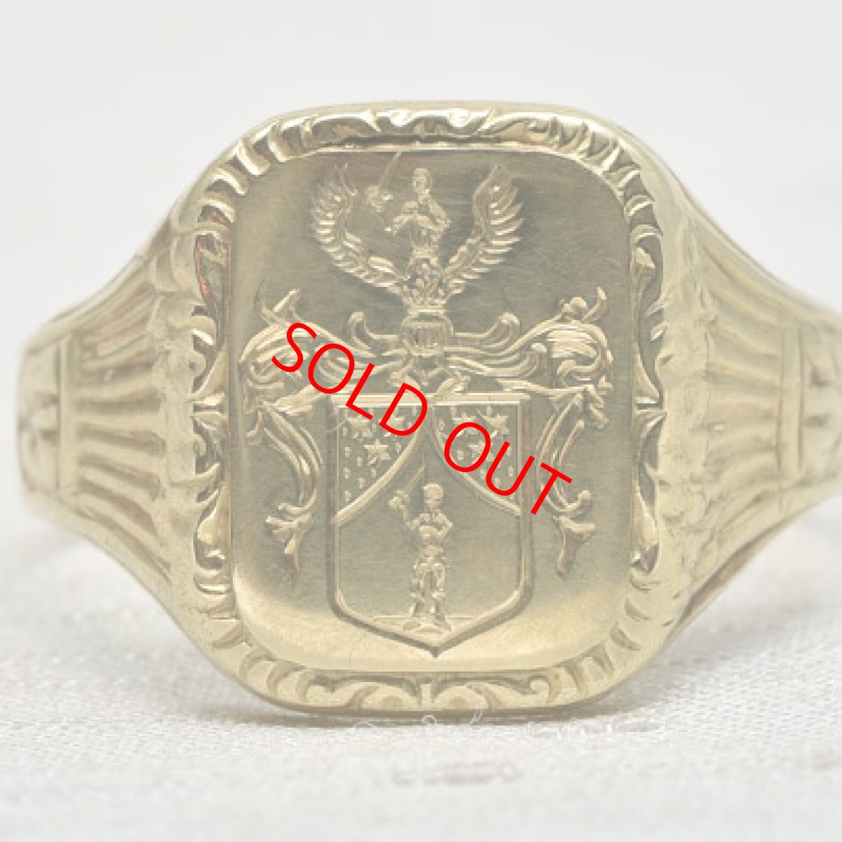 画像7: Sold 14ct,インタリオリング (7)