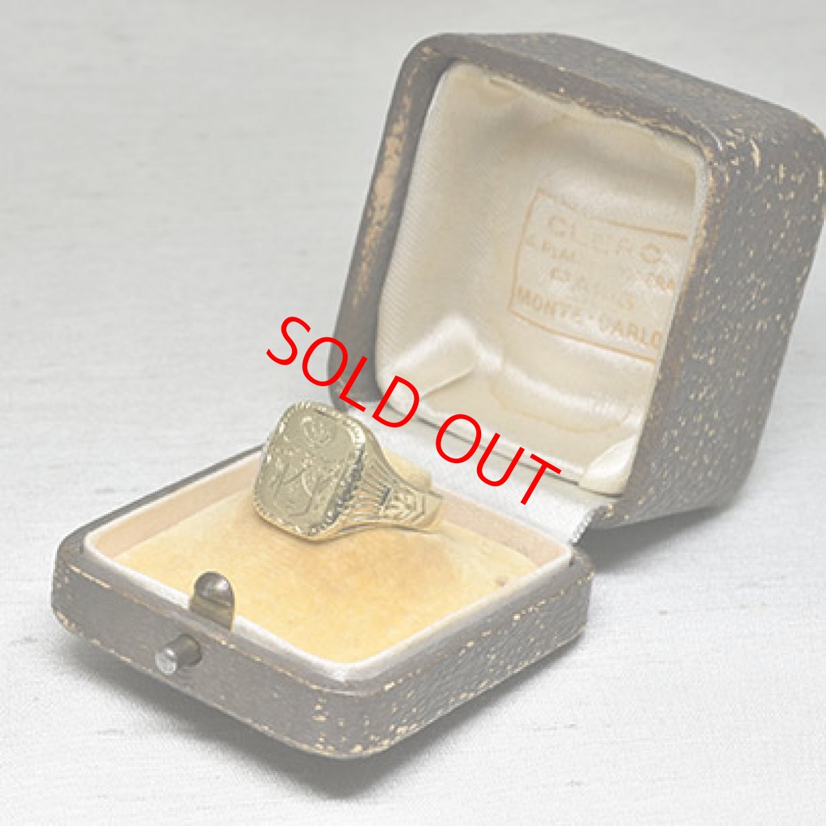 画像9: Sold 14ct,インタリオリング (9)