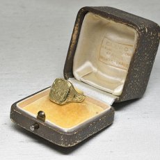 画像9: Sold 14ct,インタリオリング (9)