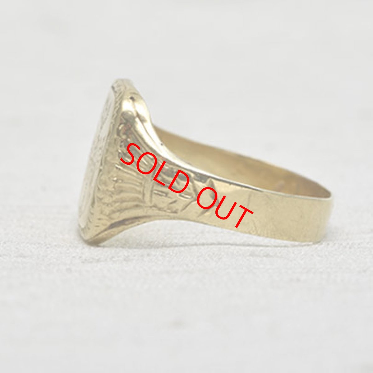 画像3: Sold 14ct,インタリオリング (3)