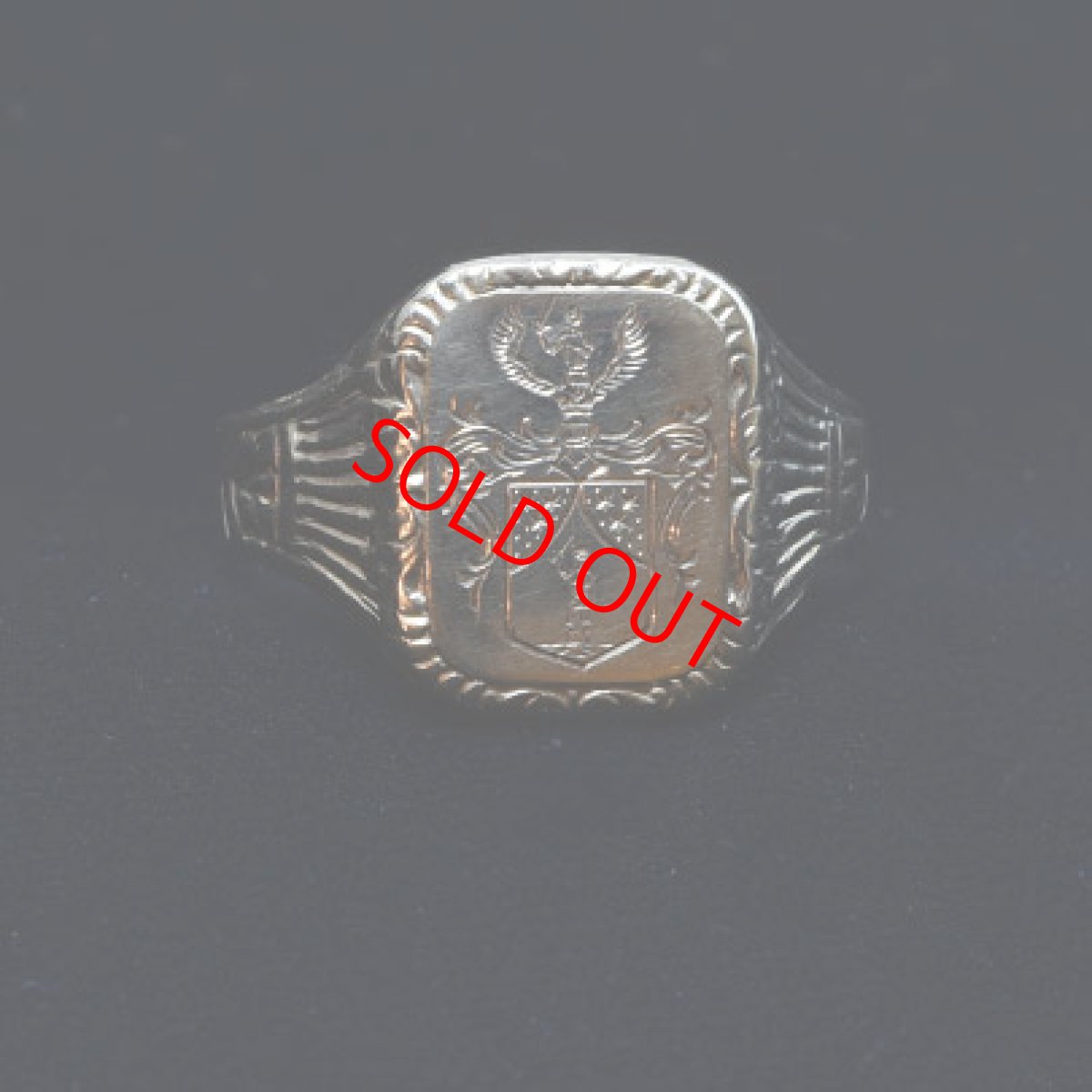 画像8: Sold 14ct,インタリオリング (8)