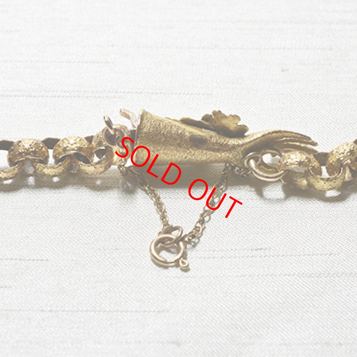 画像4: ゴールド・ペーストネックレス (4)