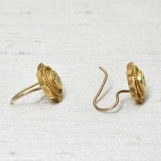 画像4: 15ct,ダイヤモンドイヤリング (4)