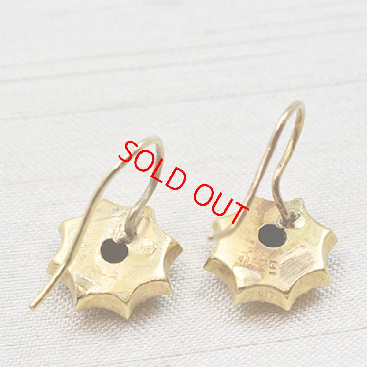 画像5: 15ct,ダイヤモンドイヤリング (5)