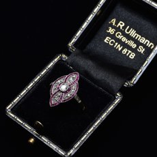 画像6: １８ct,(pt)ルビー ダイヤモンドリング (6)