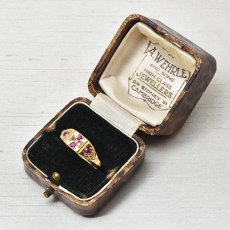 画像8: 18ct,ルビー・ダイヤモンドリング (8)