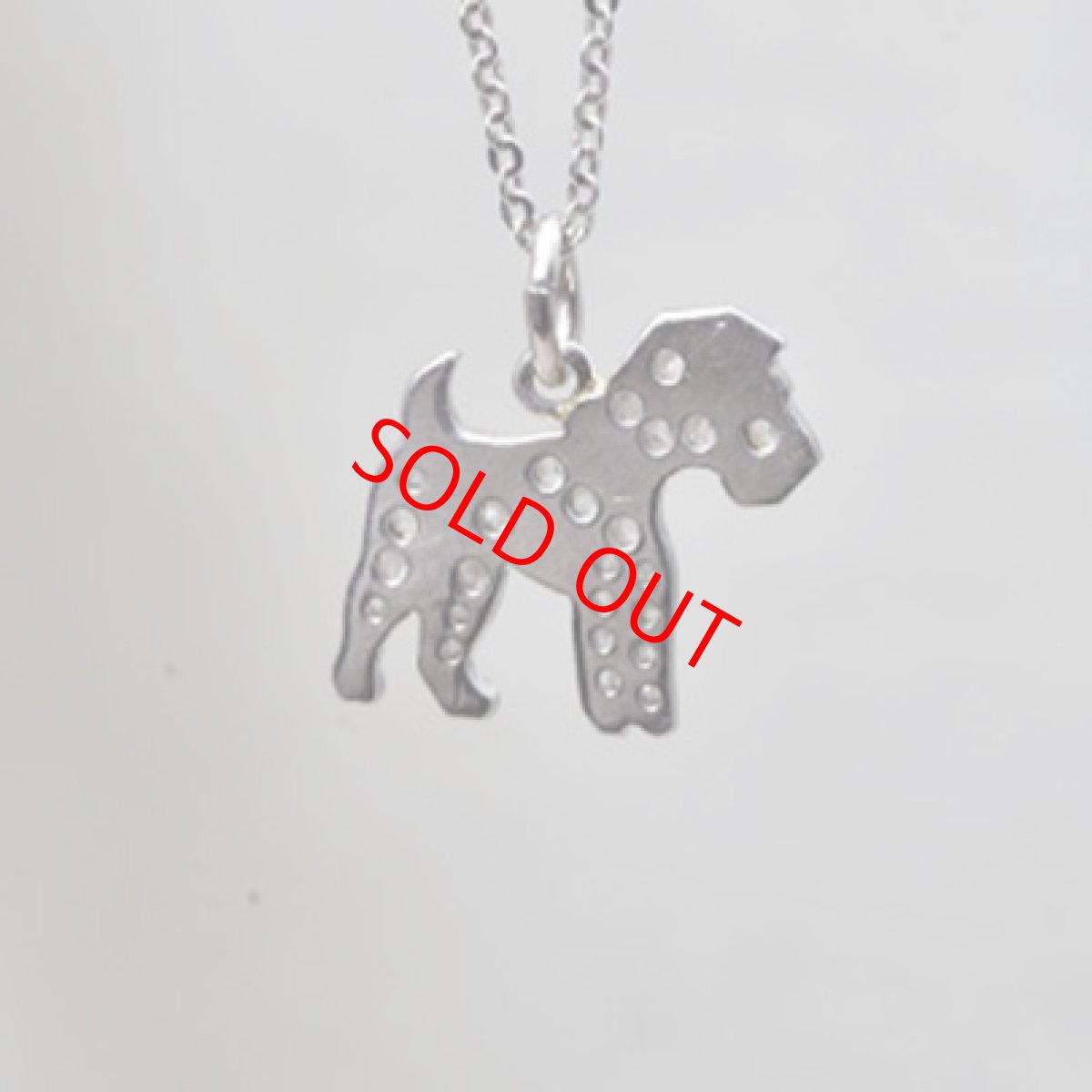 画像2: Sold（Pt.）ダイヤモンド ペンダント (2)