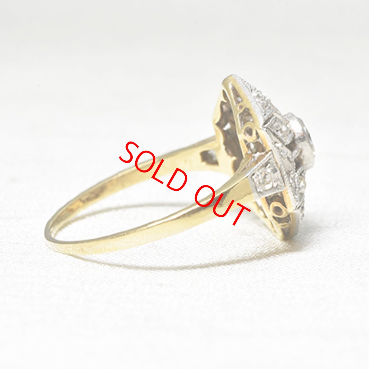 画像5: Sold 18ct,ダイヤモンドリング (5)