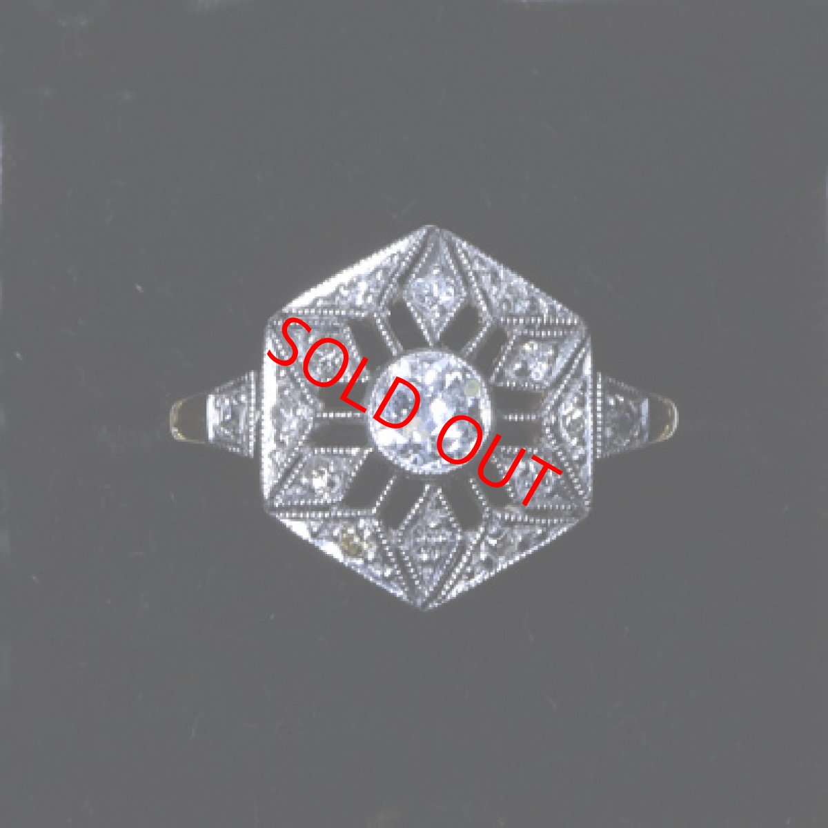 画像7: Sold 18ct,ダイヤモンドリング (7)