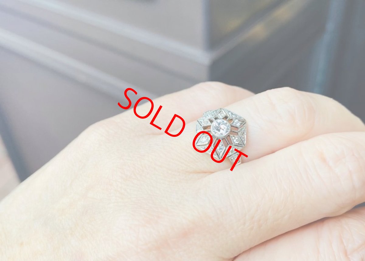 画像9: Sold 18ct,ダイヤモンドリング (9)