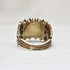 画像3: G.ヘア パール エメラルド リング (3)