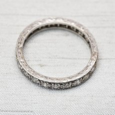 画像3: Sold Pt,ダイヤモンドエタニティリング (3)