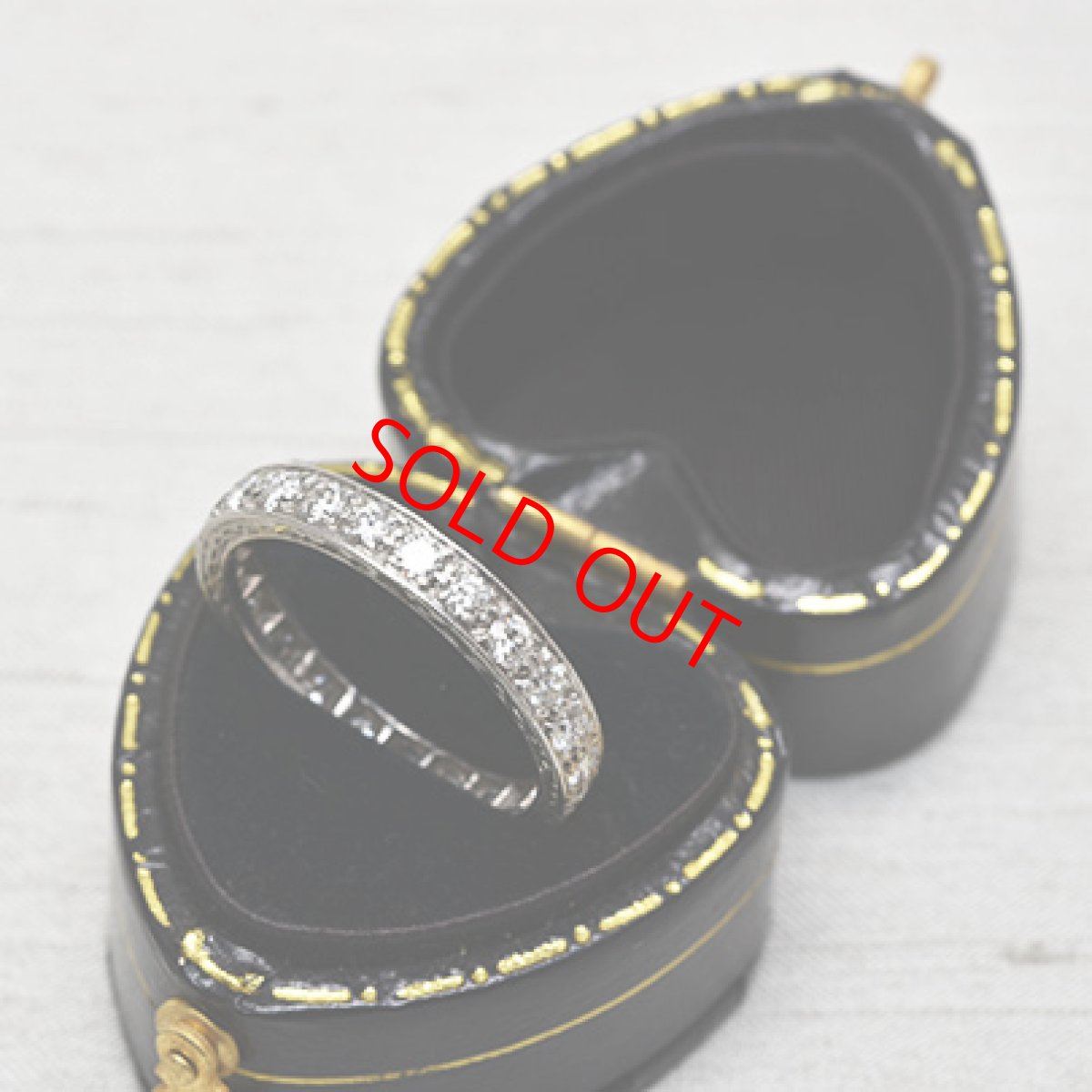 画像5: Sold Pt,ダイヤモンドエタニティリング (5)