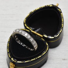 画像5: Sold Pt,ダイヤモンドエタニティリング (5)