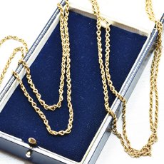 画像5: 9ct.ネックレス（144cm） (5)