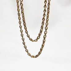 画像1: 9ct.ネックレス（144cm） (1)