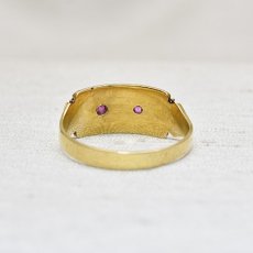 画像3: Sold 18ct.ルビー パールリング (3)