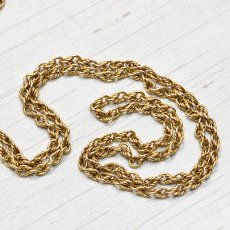 画像2: 9ct.ネックレス（144cm） (2)