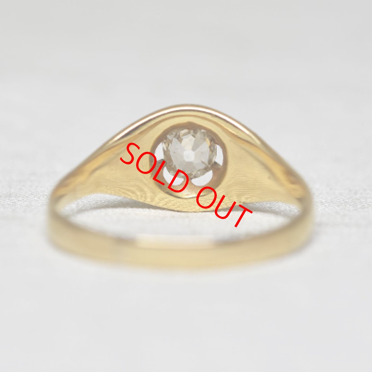 画像4: sold 18ct,ダイヤモンドリング (4)