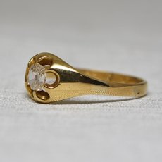 画像2: sold 18ct,ダイヤモンドリング (2)
