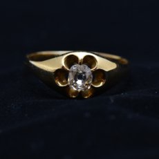 画像7: sold 18ct,ダイヤモンドリング (7)