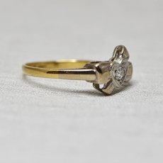 画像5: Sold 18ct,pt,ダイヤモンドリング (5)