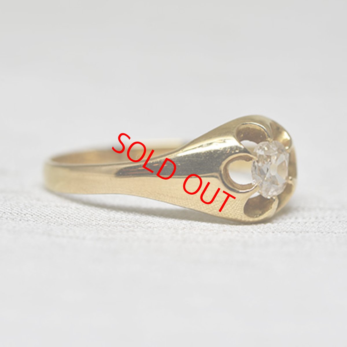 画像5: sold 18ct,ダイヤモンドリング (5)