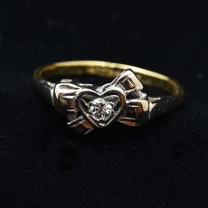 画像6: Sold 18ct,pt,ダイヤモンドリング (6)