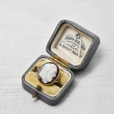 画像7: 9ct,ストーンカメオリング (7)