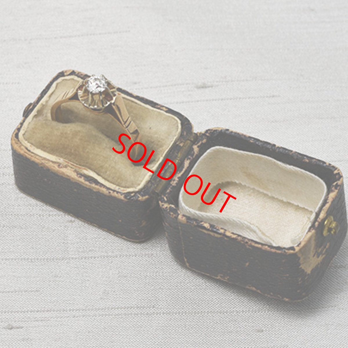 画像8: Sold　ゴールド・ダイヤモンドリング (8)