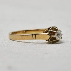 画像6: Sold　ゴールド・ダイヤモンドリング (6)