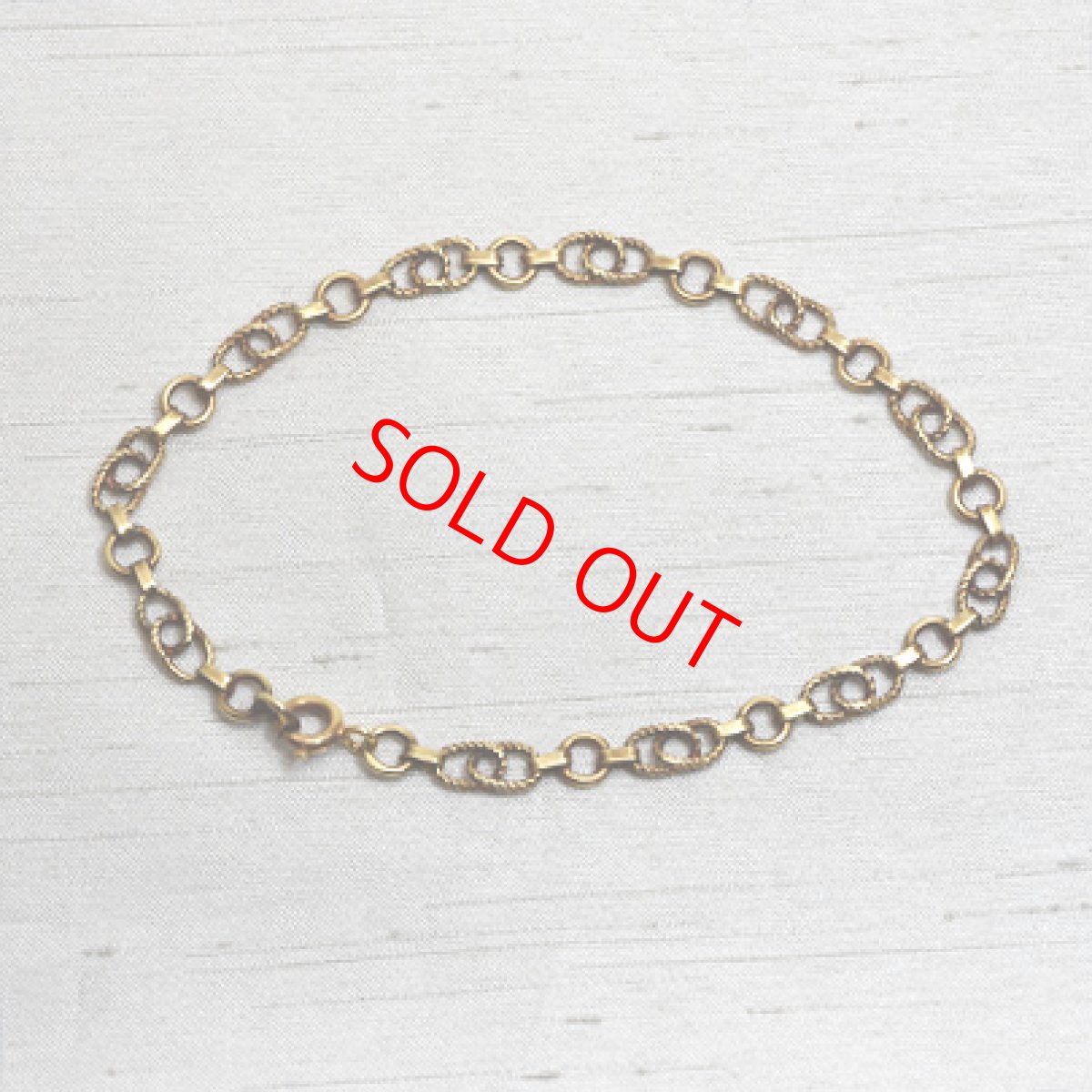 画像1: Sold 14ct.ブレスレット (1)